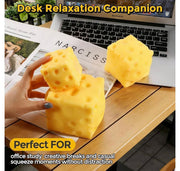 Cheese Block Squishy Fidget Toy