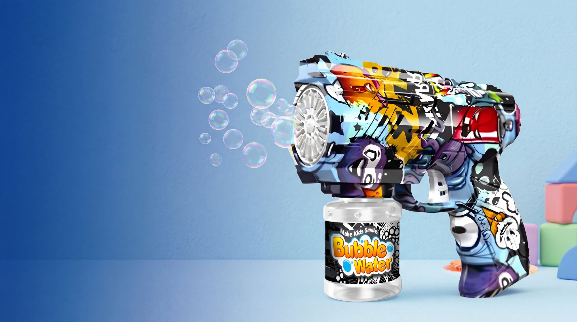 Colorful Bubble Action
