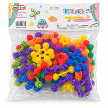 Ribbed Connector Building Blocks – Bag Set