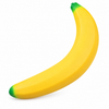 Yellow Banana Squishy Squeeze Toy – 1 Piece
