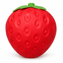 Round Red Strawberry Squishy Toy – 1 Piece