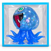 Blue Glitter Octopus Squishy Squeeze Toy – 1 Piece