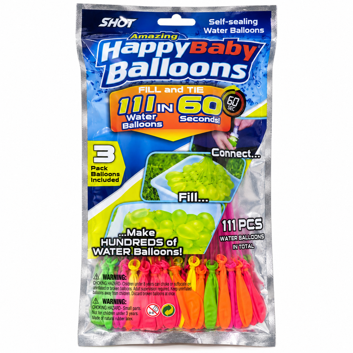 water balloon fast 111 balloons in 60 seconds